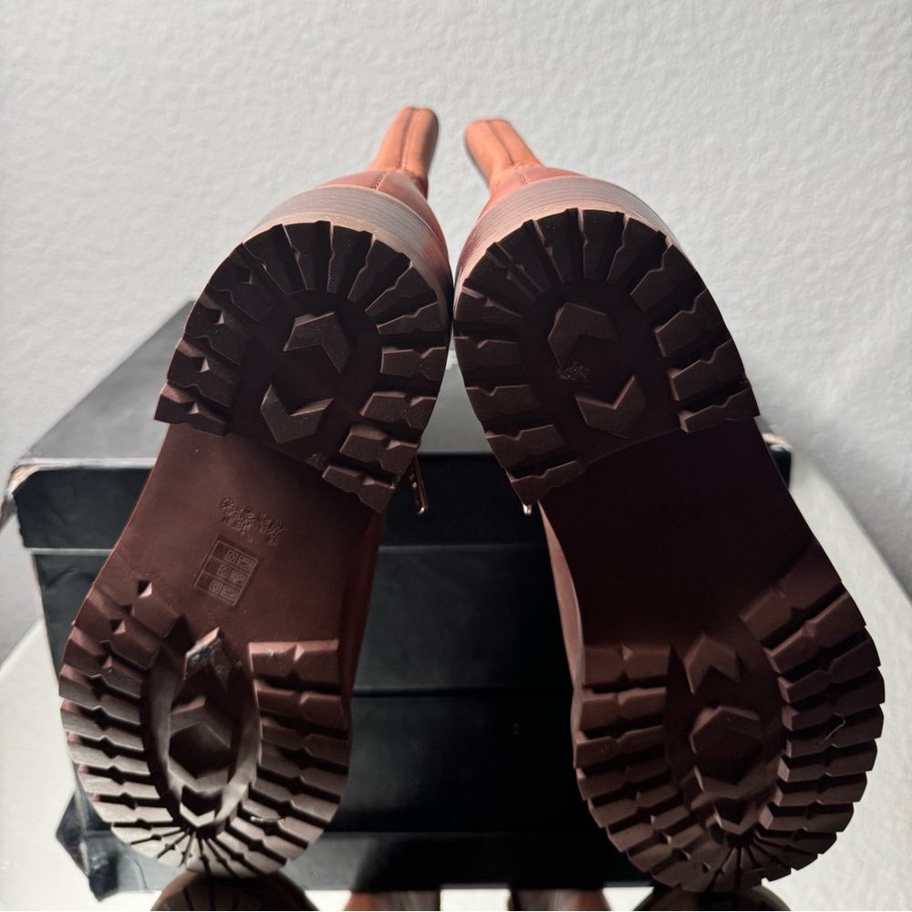 Coach Georgetta Light Wax Calf Saddle Burnished - Picture 5 of 5